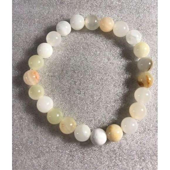 Green Onyx Bracelet - 8mm - Picture 2 of 4